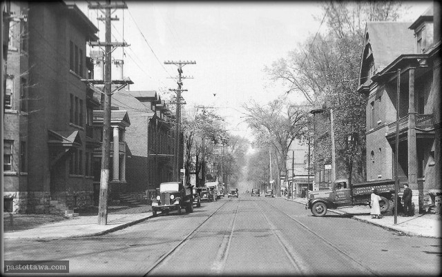 Elgin Street looking south in 1938