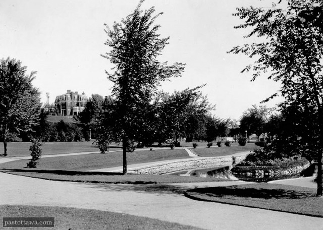 Strathcona Park in Ottawa around 1900