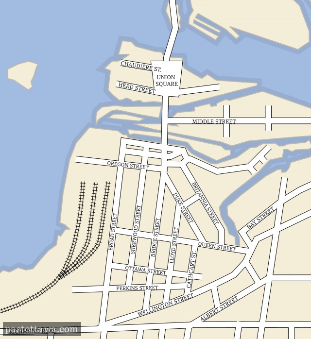 Map of LeBreton Flats
