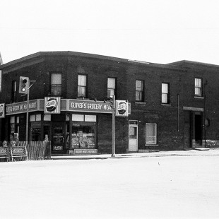 Former 165 Booth Street in Lebreton Flats in Ottawa in 1962
