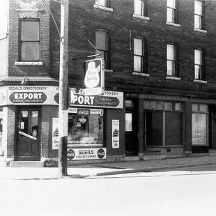 72-74 rue Fleet, Plaines Lebreton, Ottawa en 1962