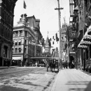 Elgin Street in 1900