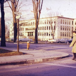 Elgin Street at Nepean Street around 1960