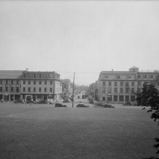 Field in front of Clarence street and Sussex Drive in 1938