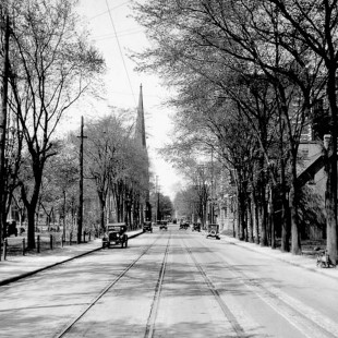 Marie Street around 1900 in Ottawa