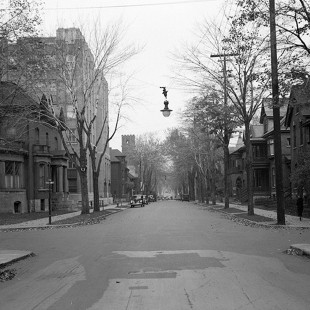 rue Metcalfe à Ottawa à la hauteur de Lisgar