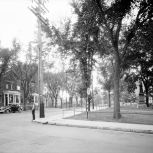 Sussex Drive looking North at St. Patrick Street in Ottawa in 1938