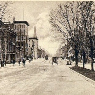 Rue Wellington à Ottawa en 1890