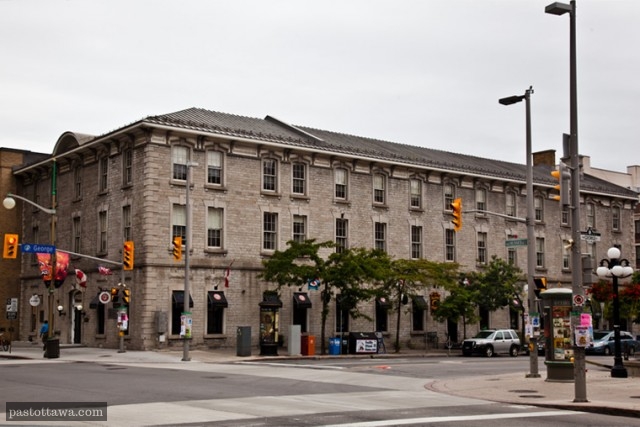 Corner of Sussex Drive and George Street in 2012