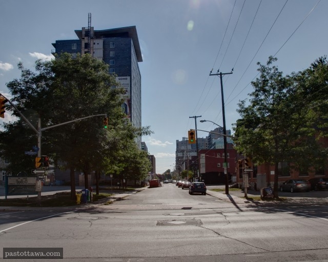 Lisgar street at O'Connor in Ottawa in 2013
