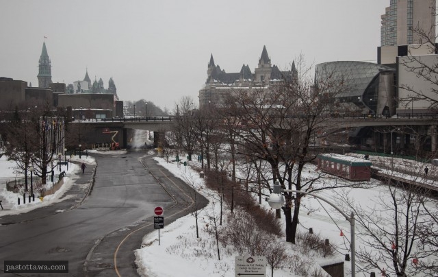 Rideau Canal and Chateau Laurier