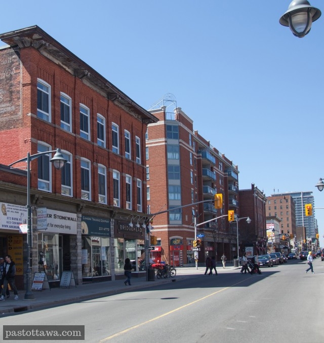 Bank Street @ Gilmour street in Ottawa