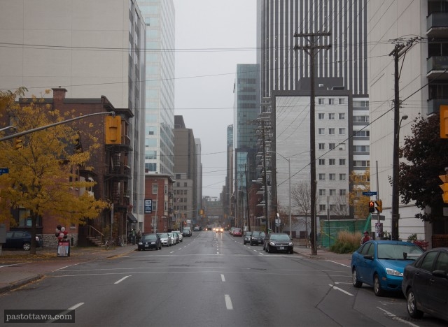 O'Connor Street looking North in Ottawa in 2012