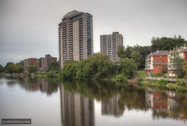 Rideau River in Ottawa around 2013
