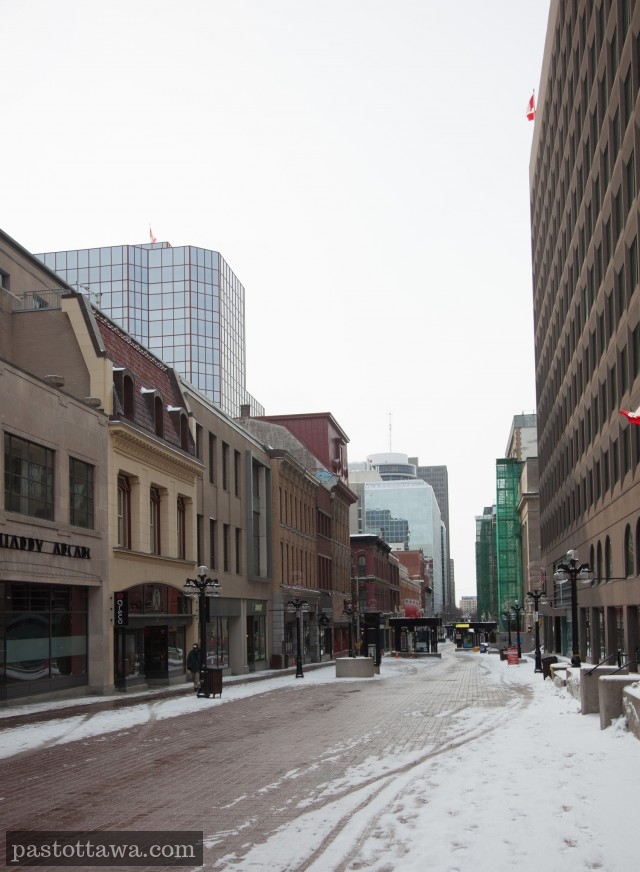 Rue Sparks à Ottawa