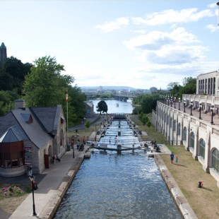 Écluses du canal Rideau en 2011