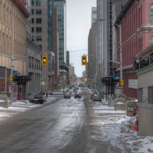 O'Connor Street @ Sparks Street around 2014 in Ottawa