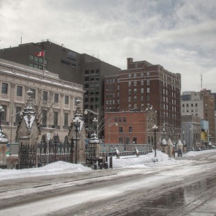Wellington Street in Ottawa in 2014