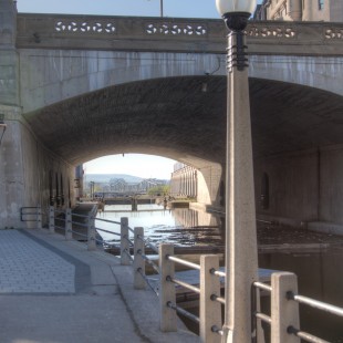 Plaza Bridge in 2013 with the Rideau Canal